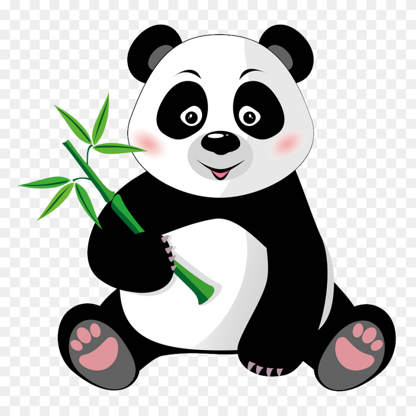 900x900 Panda Png
