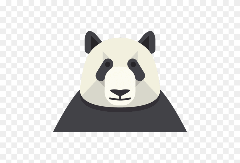 512x512 Panda Illustration - Panda PNG