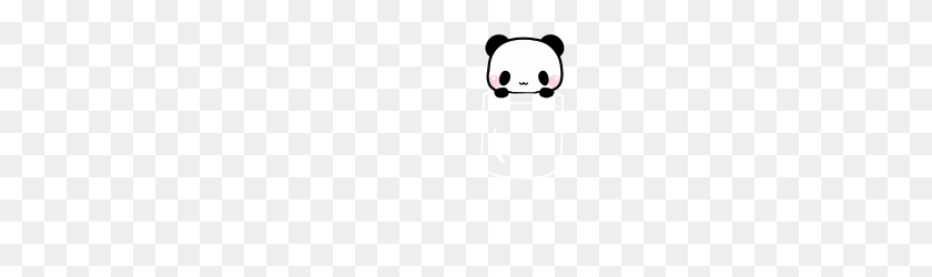 190x190 Panda En El Bolsillo Lindo Divertido Rubor Rosa Mejilla - Kawaii Rubor Png