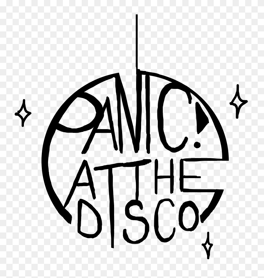 760x825 Panic - Panic At The Disco Logo Png