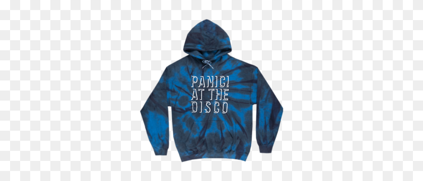 296x300 Panic At The Disco Symbols Hoodie Sweatshirt Tie Dye Wash Blue - Panic At The Disco PNG
