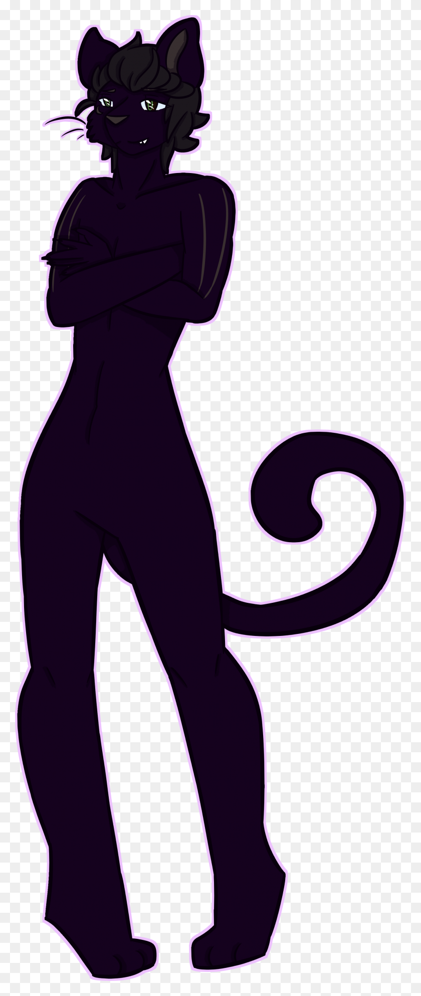 1735x4286 Panther Clipart Full Body - Panther Clipart Free