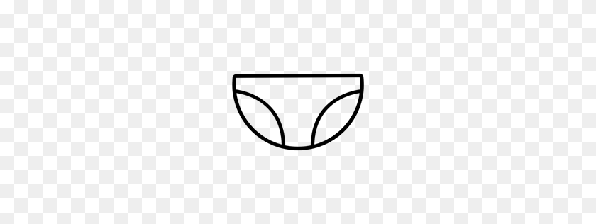 256x256 Panties, Underwear, Unisex, Lingerie, Female, Women, Pants Icon - Underpants Clipart