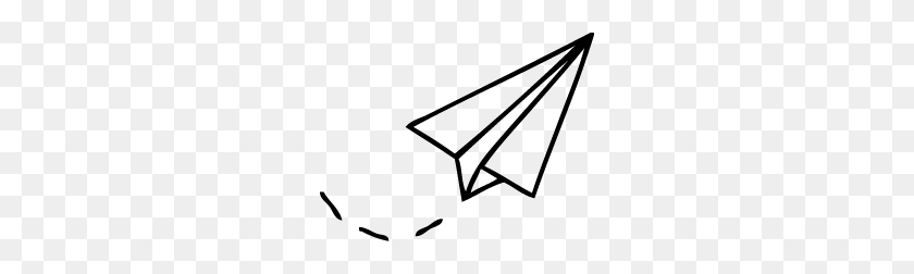 252x192 Paper Airplane Clip Art - Airplane Clipart Free