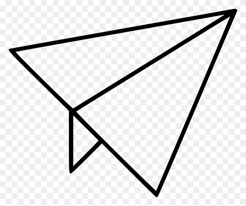 980x810 Paper Airplane Png Icon Free Download - Paper Airplane PNG