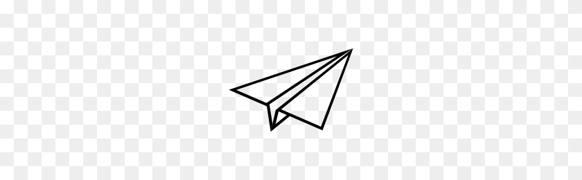 200x200 Paper Airplane Png Png Image - Paper Airplane PNG