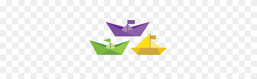 265x200 Paper Boats Decal Dezign With A Z - Paper Boat PNG