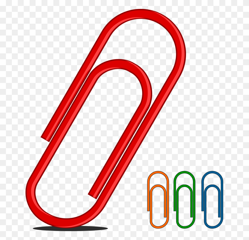 667x750 Paper Clip Stationery Office Supplies Download - Office Supplies Clip Art