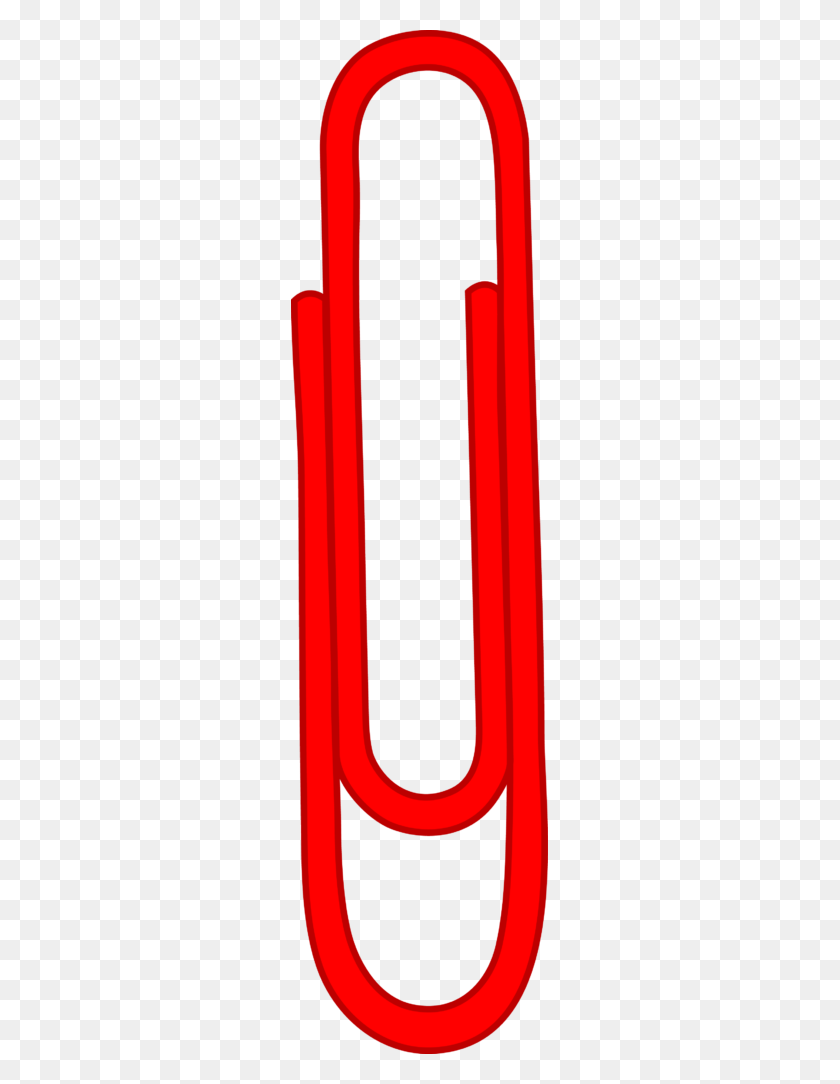257x1024 Papel De Clipart Clip De Oficina De Arte Rojo - Papel De Escribir Clipart