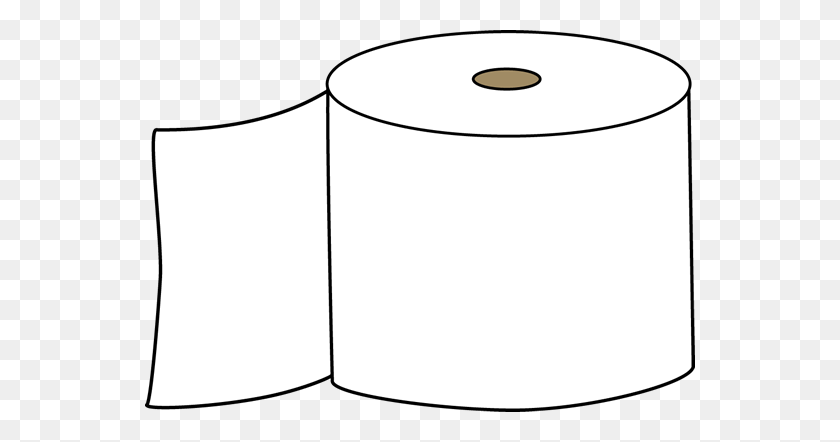 550x382 Paper Clipart Roled - Lined Paper Clipart