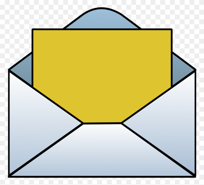 833x750 Paper Envelope Mail Letter Download - Pe Clipart