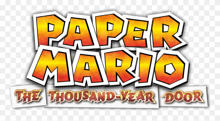 1245x641 Paper Mario Series Discussion - Logotipo De Mario Png