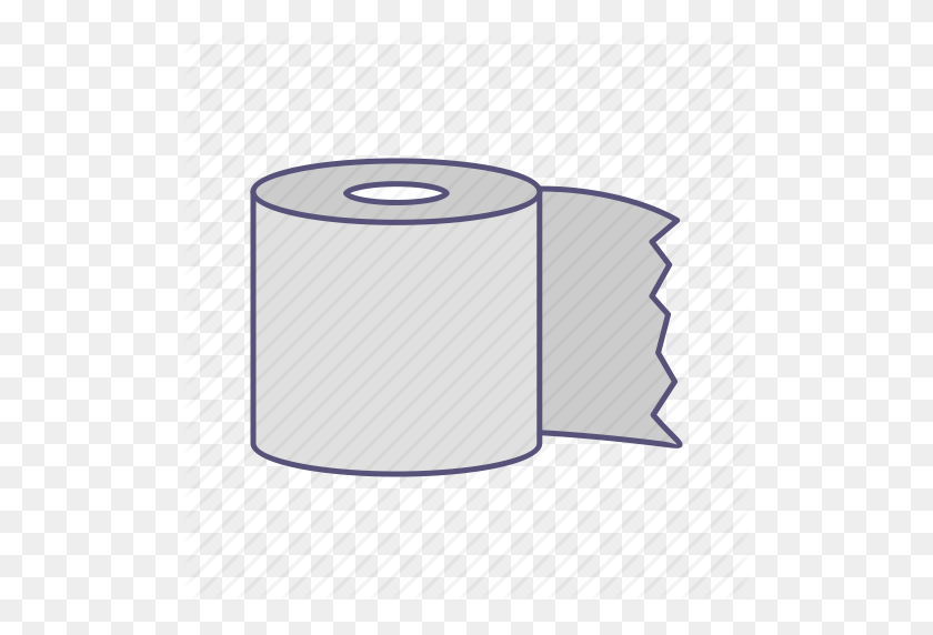 512x512 Paper, Tissue, Toilet, Toilet Paper Icon - Toilet Paper PNG