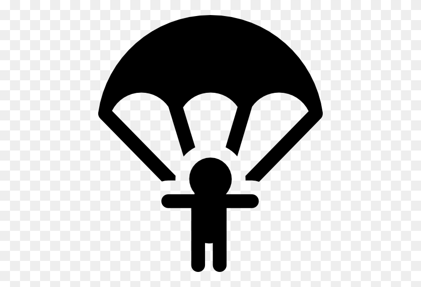 512x512 Paracaidismo, Avión, Salto, Militar, Ejército, Paracaidista, Icono De Deportes - Imágenes Prediseñadas De Base Militar