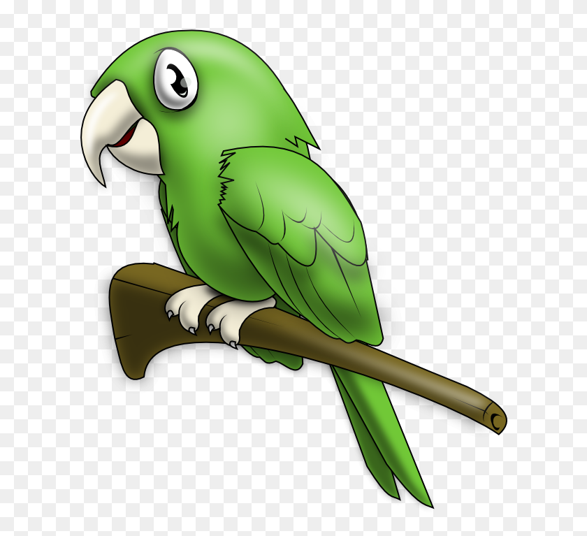 613x707 Parakeet Clipart Parrot Bird - Indian Warrior Clipart