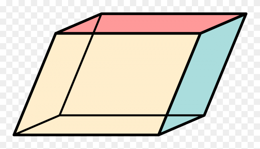 1200x651 Parallelepiped - Rectangular Prism Clipart