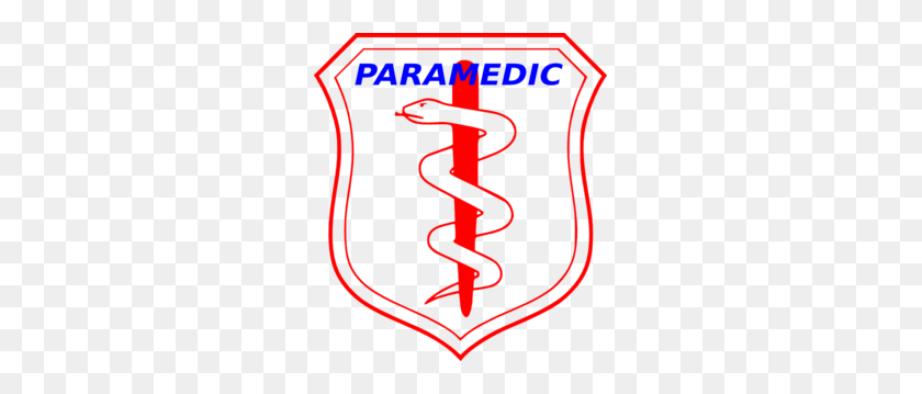 267x299 Paramedic Badge Clip Art - Paramedic Clipart