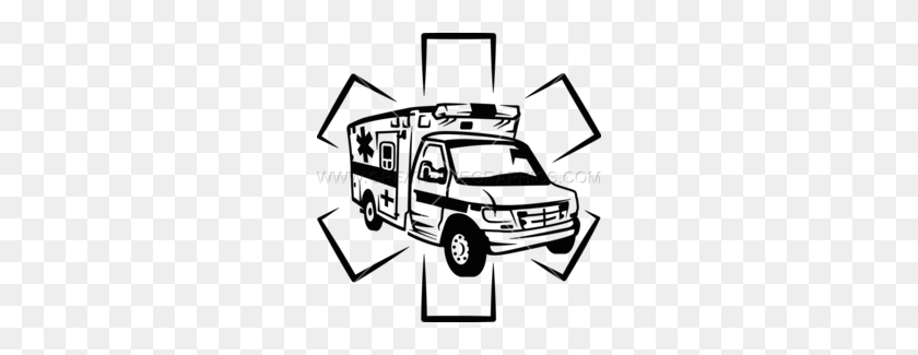 260x265 Paramedic Clipart - Police Car Clipart Black And White