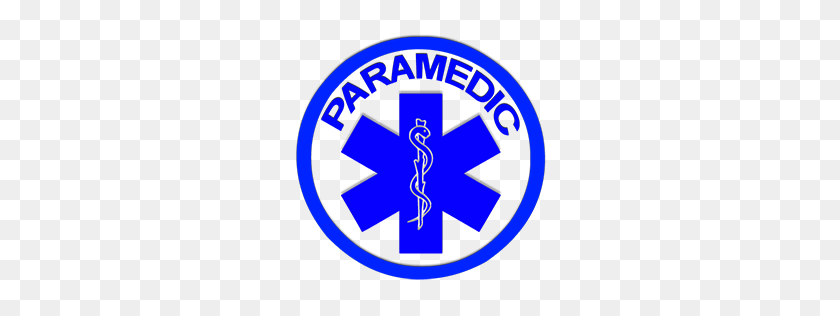 256x256 Paramedic Round Symbol Clipart Image - Paramedic Clipart