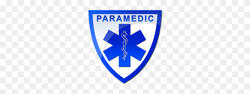 256x256 Paramedics Shield Symbol Clipart Image - Paramedic Clipart