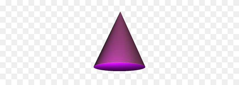 320x240 Parametric Surfaces - Cone PNG