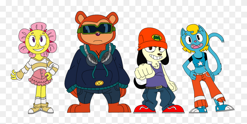 1900x889 Parappa The Rapper Images Parappa Team Hd Wallpaper And Background - Parappa The Rapper PNG
