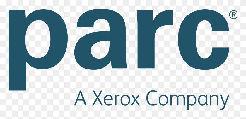 2000x893 Color Del Logotipo De Parc - Logotipo De Xerox Png