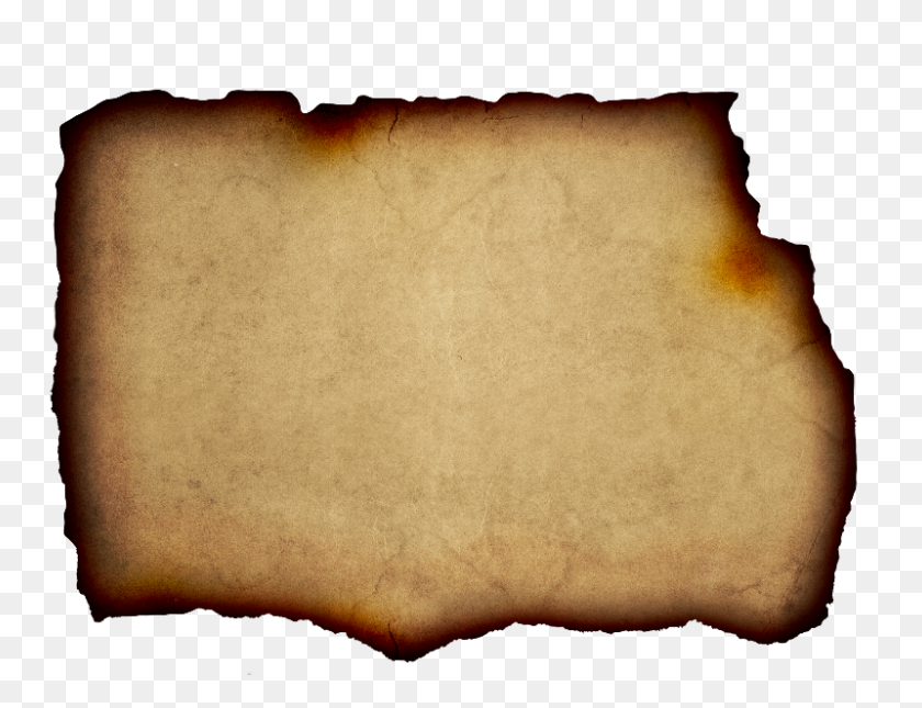 800x600 Parchment Background Free With Burnt Paper Edge - Rust Texture PNG