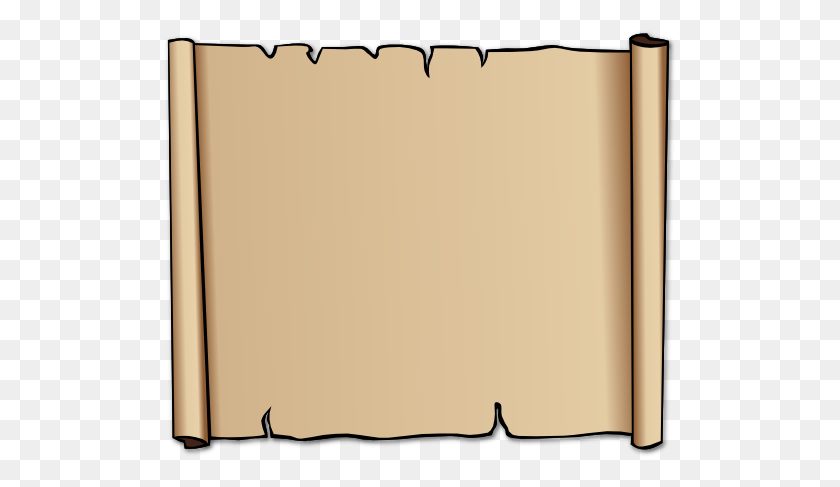 512x427 Parchment Background Or Border Clipart - Parchment Paper PNG