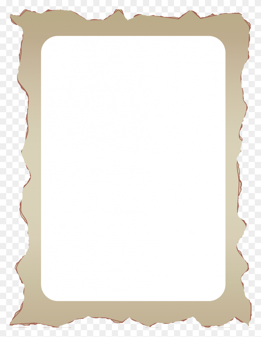 1749x2292 Parchment Border Icons Png - Parchment Paper PNG