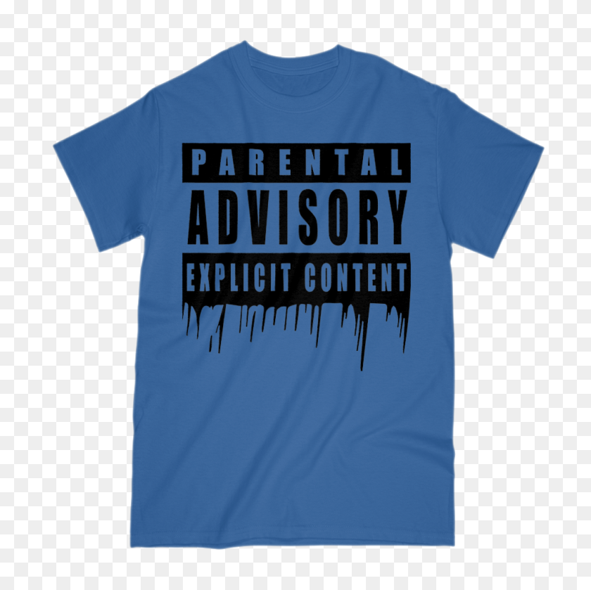 1000x1000 Parental Advisory T Shirt - Parental Advisory Explicit Content PNG