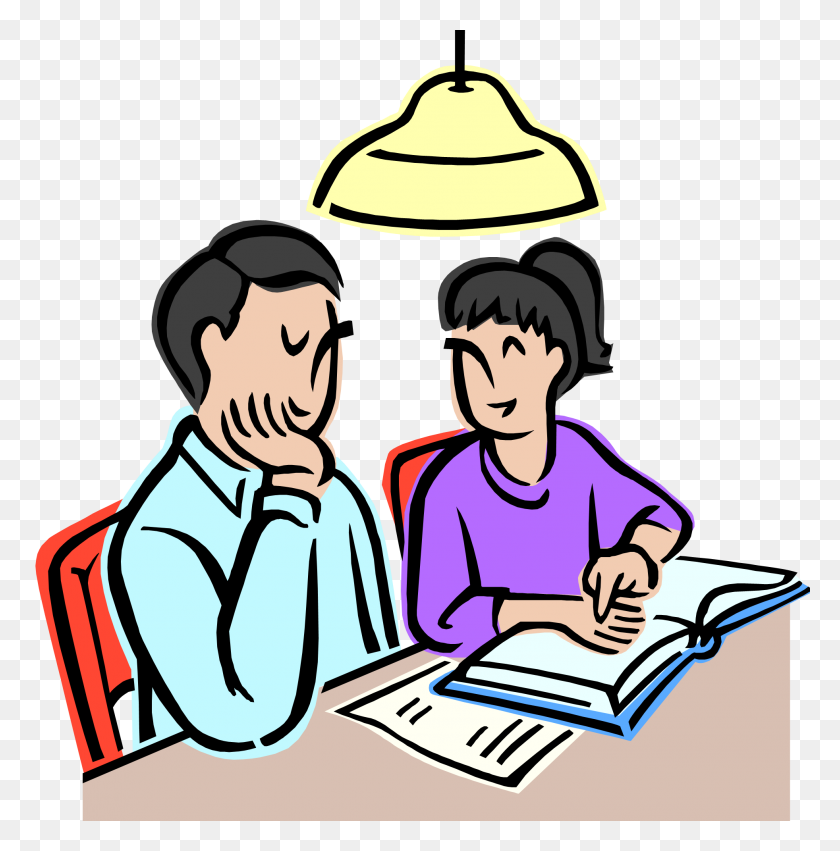 1964x1993 Parents Helping With Homework Clipart Clip Art Images - Mum Clipart
