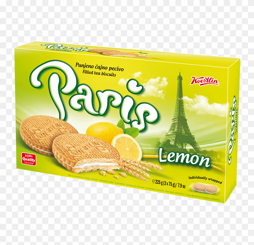 750x750 Парижский Лимон - Печенье Png