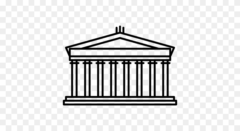 400x400 Parthenon Clipart Greek Pillar - Greek Column Clipart