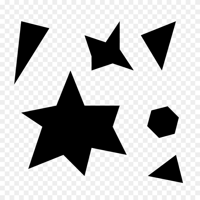 1600x1600 Icono De Partícula - Estrella Pequeña Png