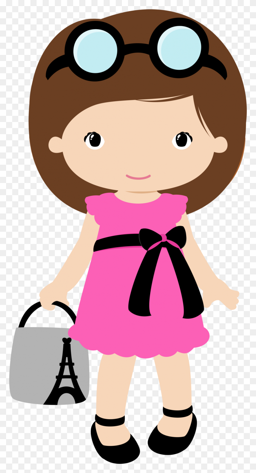 1004x1920 Parties Clip Art, Girl - Outfit Clipart