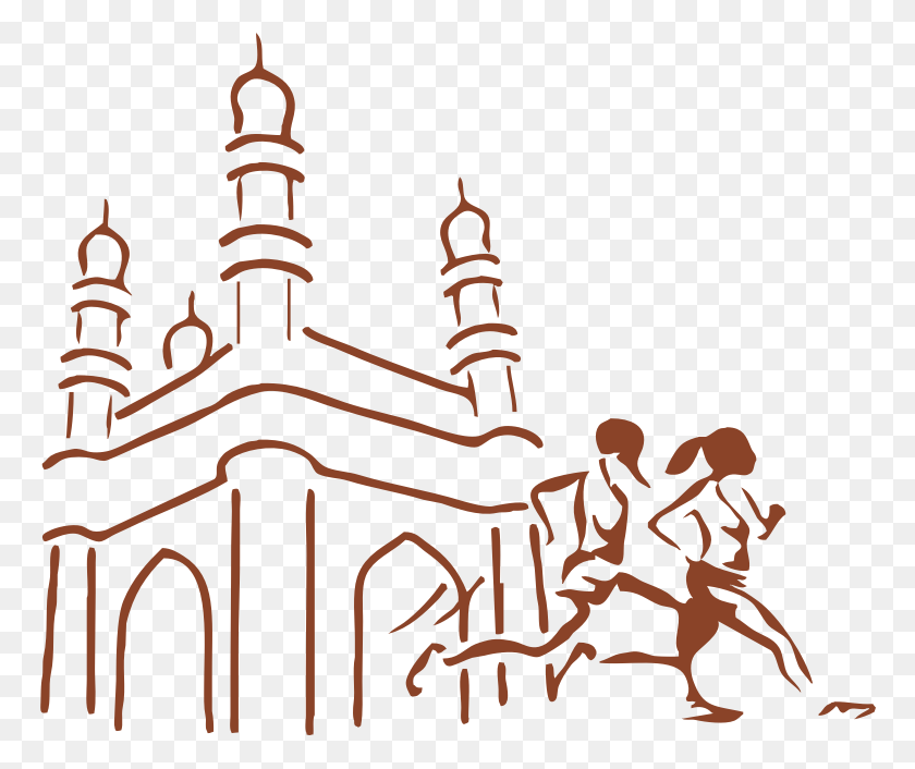768x646 Partner Charities Hyderabad Marathon - Think Pair Share Clipart
