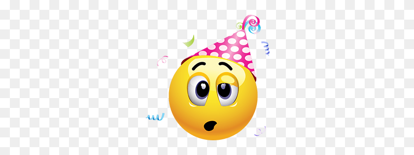 256x256 Party Animal Emoticon Emojis Emoticon, Smiley - Celebration Emoji PNG