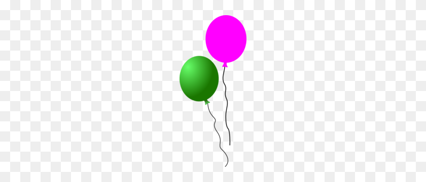 132x300 Party Balloons Clip Art - Party Balloons Clipart