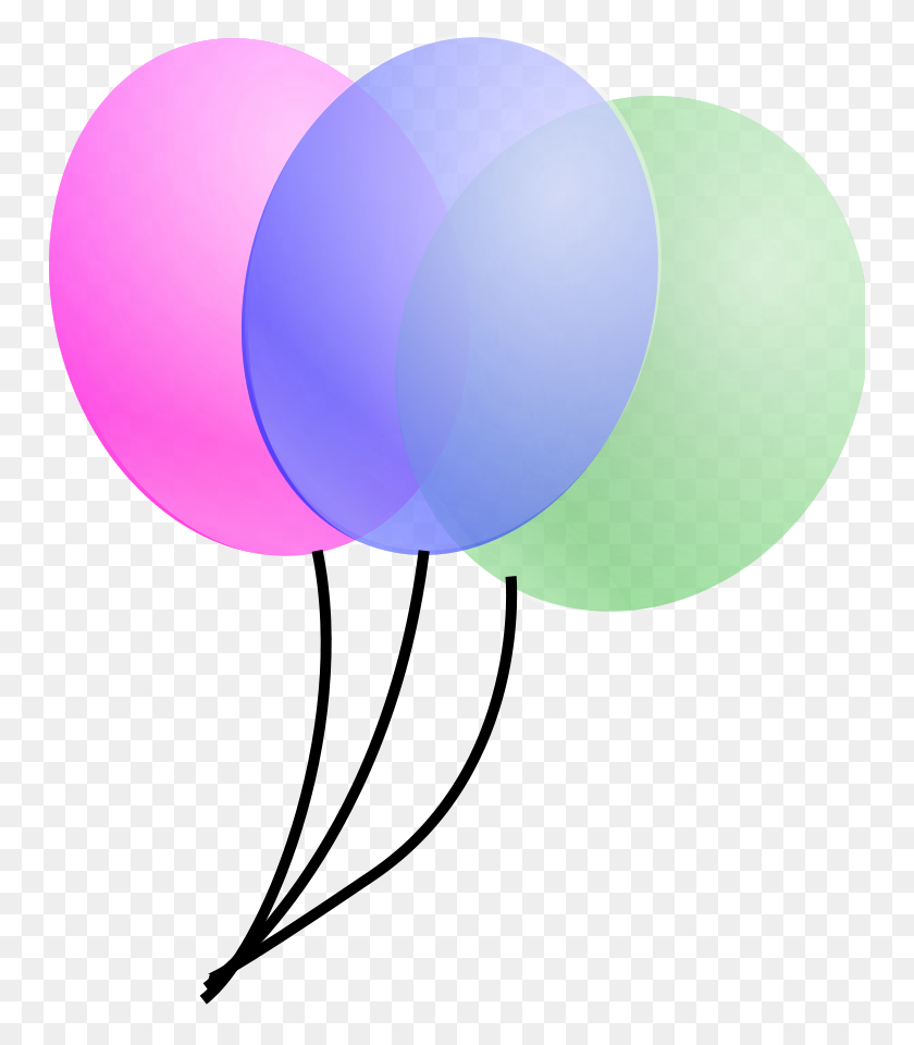 750x900 Party Balloons Clipart, Vector Clip Art Online, Royalty Free - Quetzal Clipart