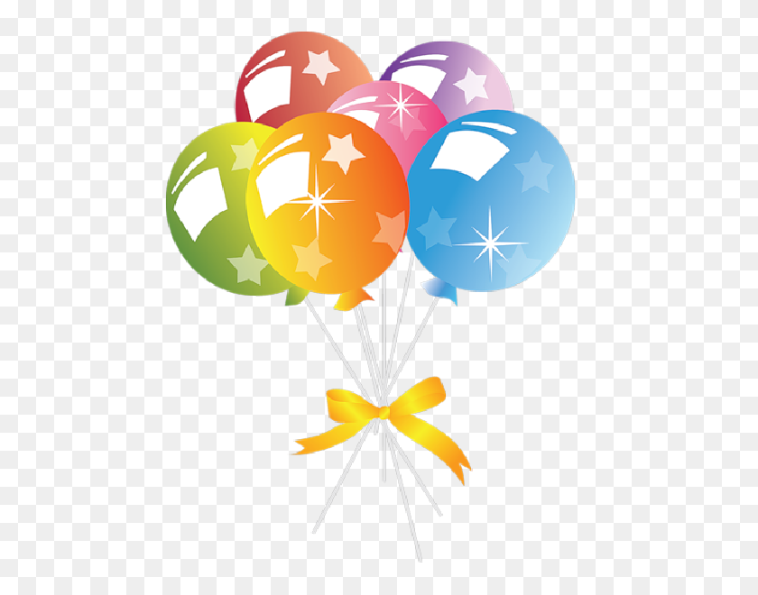 600x600 Party Balloons Party Clip Art Images - Welcome Home Clipart
