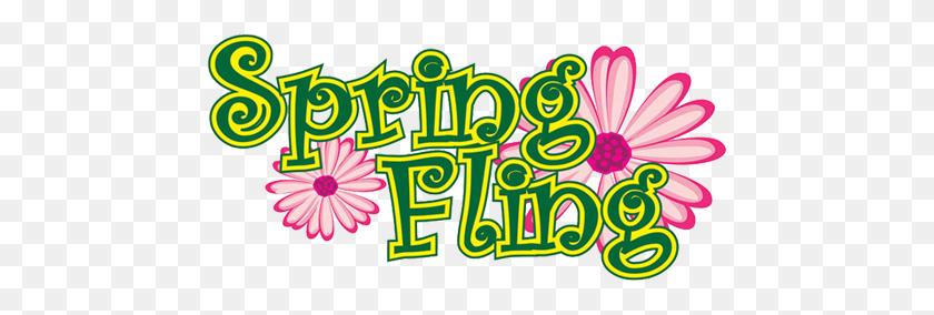 468x224 Party Clipart Spring - Spring Is In The Air Clipart