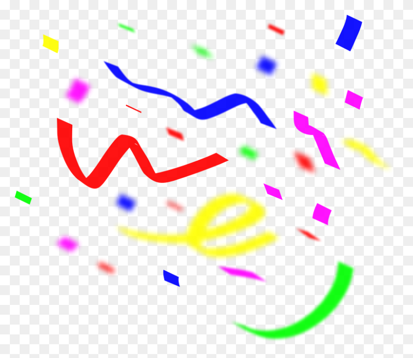 800x686 Party Confetti Png - Party Confetti PNG