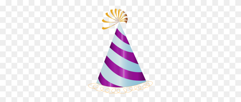 225x297 Clipart De Sombrero De Fiesta - Celebración De Cumpleaños De Clipart Gratis