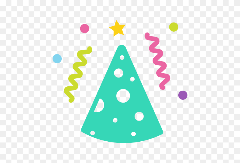 512x512 Sombrero De Fiesta Emoji Png Image - Party Emoji Png