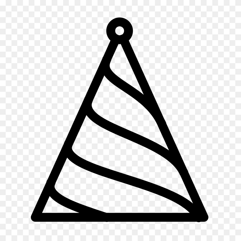 1600x1600 Party Hat Icon - Party Icon PNG