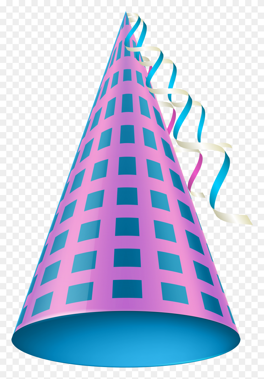 5447x8000 Party Hat Transparent Clip - Birthday Party Hat Clipart