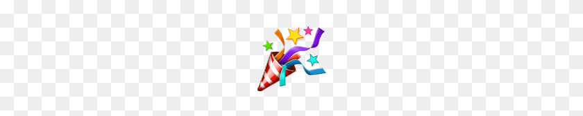 108x108 Party Popper Emoji Meaning, Copy Paste - Party Popper Emoji PNG