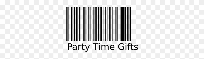297x183 Party Time Clip Art - Upc Code PNG