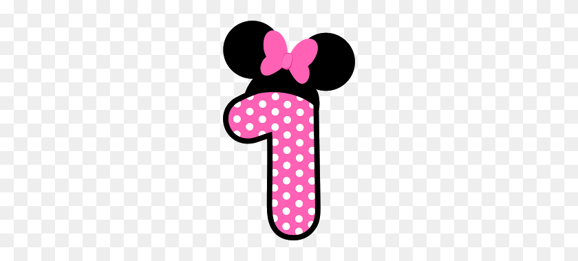 192x320 Passatempo Da Ana Minnie Red And Pink Numbers - Minnie Mouse Ears PNG
